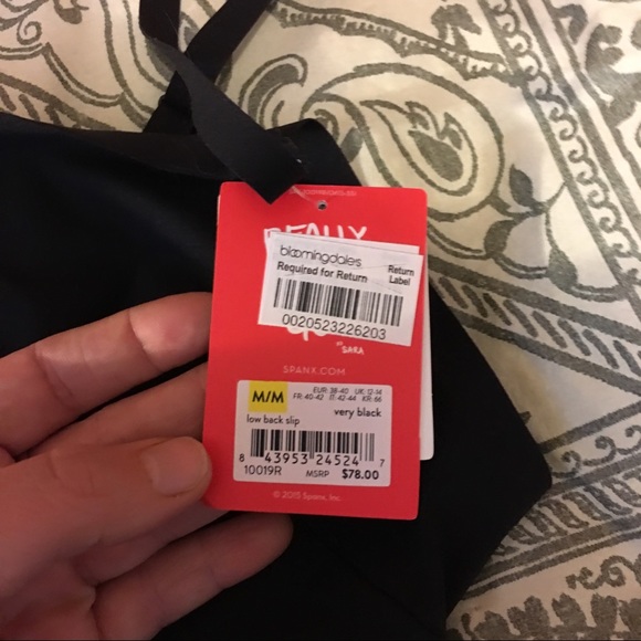 NWT Black SPANX Slip - Picture 4 of 5